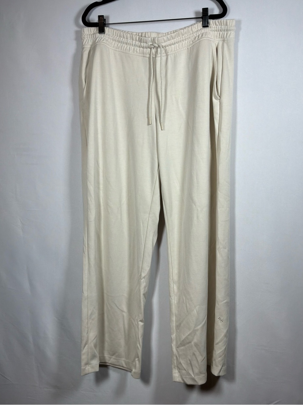 Athleta Wide-Leg Drawstring Pants in Cream - Picture 2 of 10